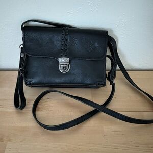Patricia Nash Leather Crossbody Bag - Bianco Crossbody Organizer